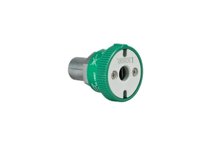 COUPLER, 1/4 IN MNPT X FEMALE, OXYGEN, GREEN by Precision Medical, Inc.