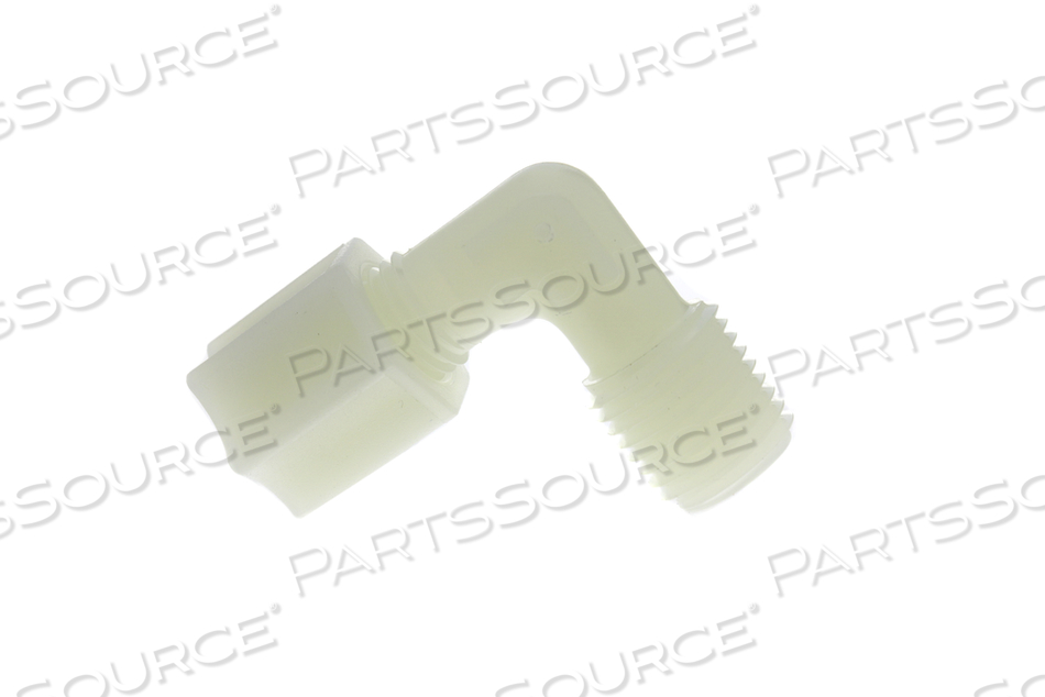 ELBOW FITTING, NYLON, 1/4 IN THREADED X 1/4 IN NPT by Getinge USA Sales, LLC