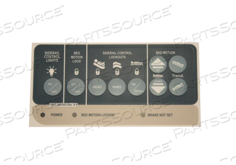 STANDARD MODULE LABEL FOR FOOT BOARD ASSEMBLY STANDARD MODULE LABEL FOR FOOT BOARD ASSEMBLY