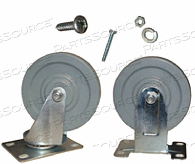 CASTER KIT by Rubbermaid Medical Division CASTER KIT by Rubbermaid Medical Division
