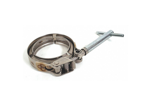 V-BAND CLAMP WITH T-HANDLE 2 IN DIA. SS by Detroit Flex Defense