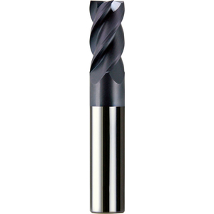 1/4" DIA., 1/4" SHANK, 1-1/8" LOC, 3" OAL, 4 FLUTE SOLID CARBIDE SINGLE END MILL, ALTIN by Melin Tool Company