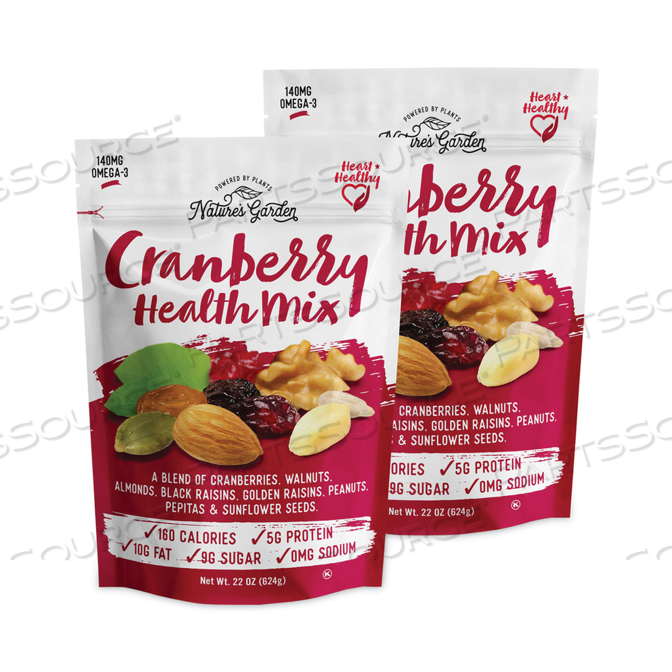 CRANBERRY HEALTH MIX, 1.2 OZ POUCH, 2 POUCHES/PACK 