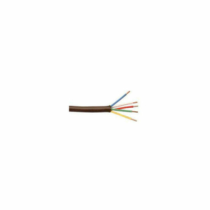 18AWG 6C STRANDED SHIELDED CONTROL CABLE PLENUM (CMP) 1,000 FT. SPOOL WHITE by Convergent Connectivity Technology