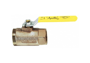 BRONZE BALL VALVE INLINE FNPT 2 IN by Apollo Valves (a Conbraco Company)