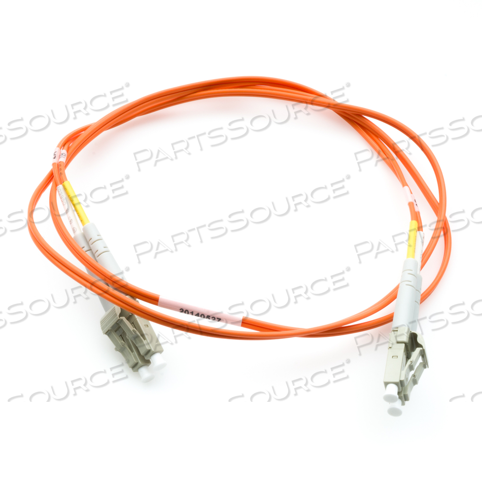 CABLE, FIBER, DUPLEX, MM, LC-LC, 1 METER, 3.2FT, 50UM 