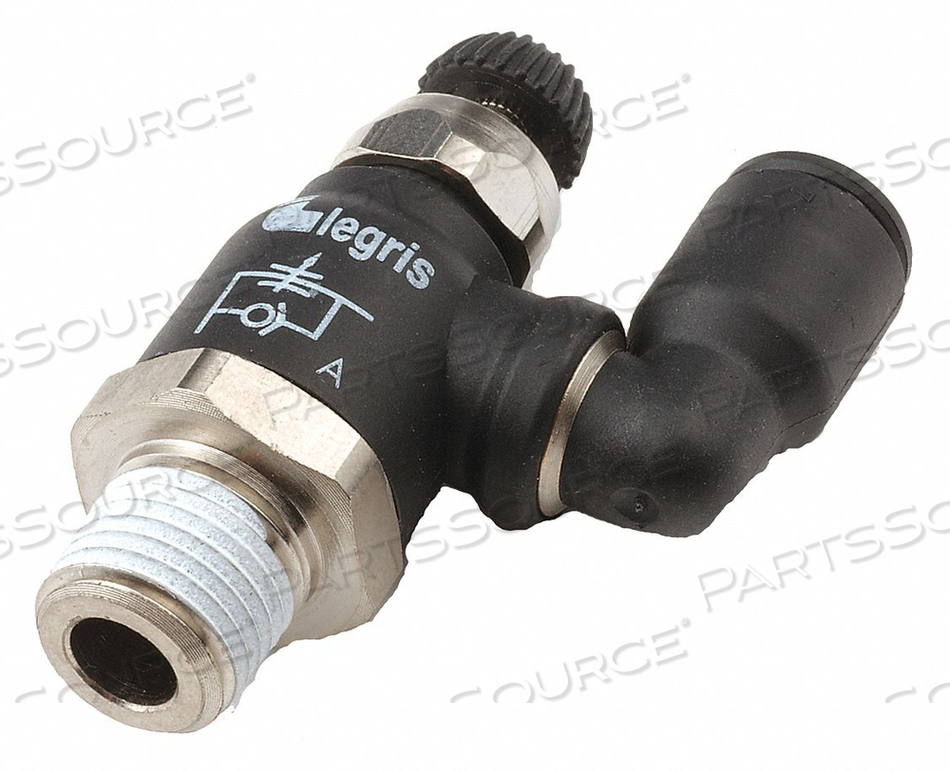FLOW CONTROL VALVE 3/8 PTC 3/8 NPT by Legris