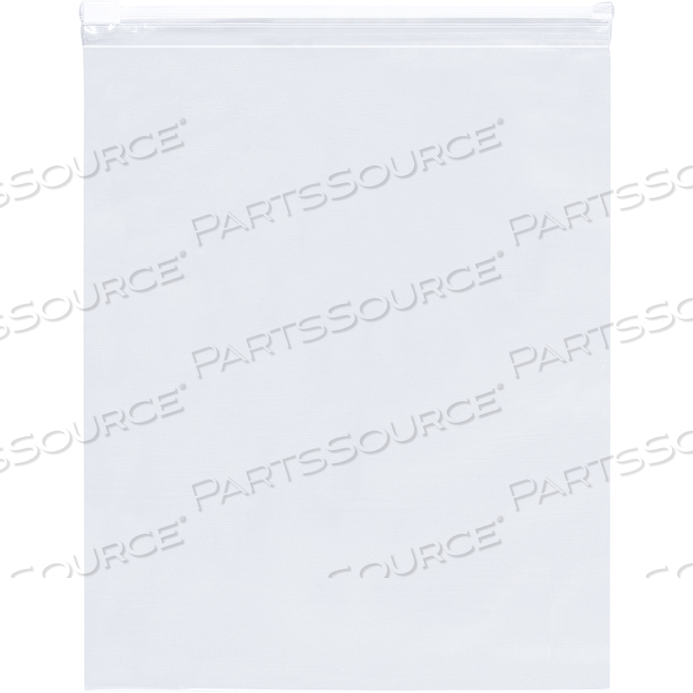 SLIDE-SEAL RECLOSABLE 3 MIL POLY BAGS, 8" X 10", CLEAR, 100/CASE by BOX Partners (Box Acquisitions, LLC)