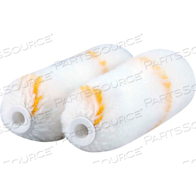 ROLLERLITE 4" X 1/2" ACRYLIC MINI ROLLER COVER, 2/PACK 12/CASE by Quali-Tech Mfg