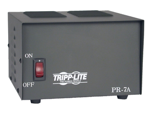 TRIPP LITE DC POWER SUPPLY LOW PROFILE 7A 120V AC INPUT TO 13.8 DC OUTPUT by Tripp Lite