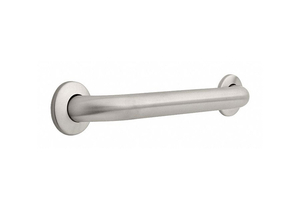 GRAB BAR SILVER 19-24/64 L16 D by Franklin Brass