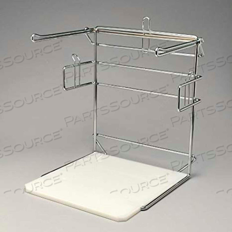 COUNTER RACK FOR TABBED T-SHIRT BAGS by Elkay Plastics