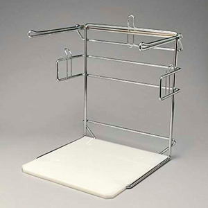 COUNTER RACK FOR TABBED T-SHIRT BAGS by Elkay Plastics