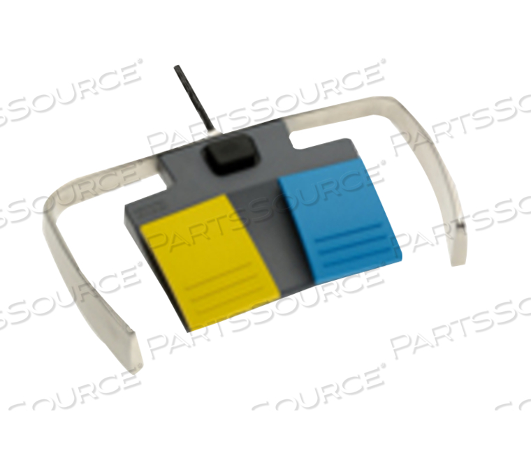 TWO PEDAL FOOTSWITCH WITH REMODE WITH BRACKET 