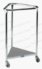 LINEN HAMPER, CHROME, 25" DIAMETER by Pedigo Products, Inc.