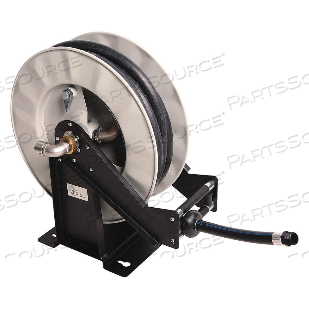 SPRING RETURN HOSE REEL 3/4 MNPT 50 FT by Liquidynamics