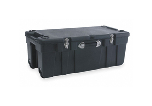 LARGE MOBILE STORAGE TRUNK 17-1/2 W BLK by J. Terence Thompson