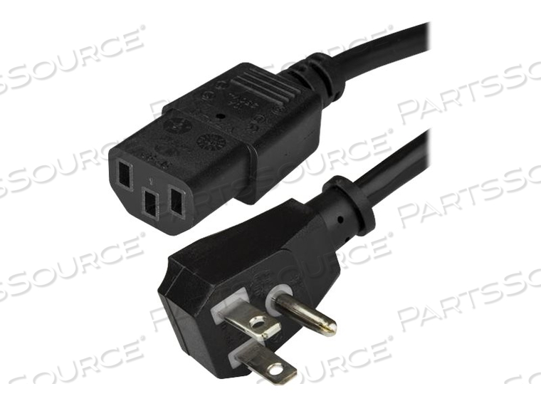 6FT (1.8M) 18AWG FLEXIBLE COMPUTER POWER CORD W/ FLAT NEMA 5-15P AND IEC 60320 C by StarTech.com Ltd.