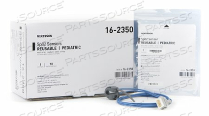 REUSABLE SPO2 SENSOR WITH CABLE - 3 FT CORD by McKesson REUSABLE SPO2 SENSOR WITH CABLE - 3 FT CORD by McKesson