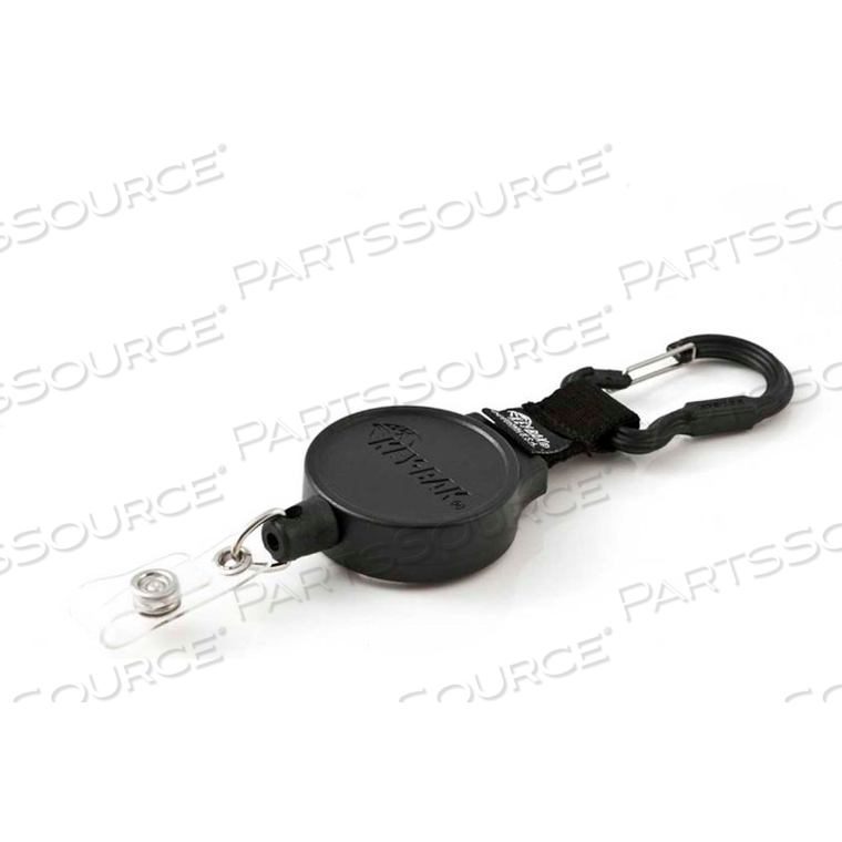 KEY-BAK MID6 #6CID RETRACTABLE KEY REEL W/36" POLYESTER CORD POLYCARBONATE CASE CARABINER CLIP by West Coast Chain Mfg