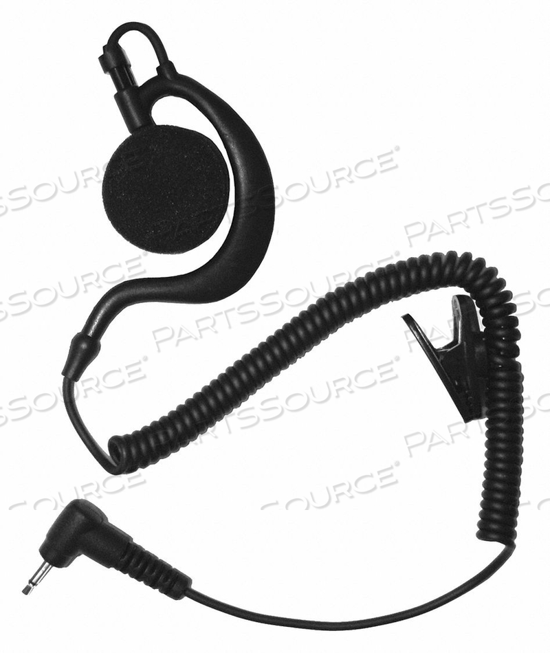 EARHOOK LISTEN ONLY EARPIECE BLACK by Earphone Connection EARHOOK LISTEN ONLY EARPIECE BLACK by Earphone Connection