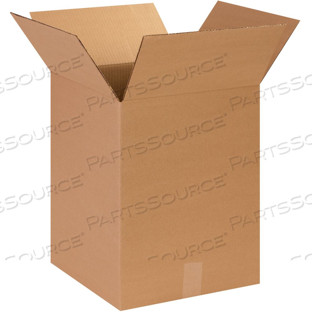 CORRUGATED BOXES, 14" X 14" X 18", KRAFT, 25/BUNDLE by BOX Partners (Box Acquisitions, LLC)