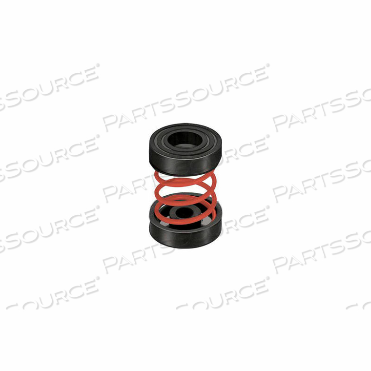 UNHOUSED SIMPLE SPRING MOUNT - 2"L X 2"W X 2-3/4"H BLACK by Mason