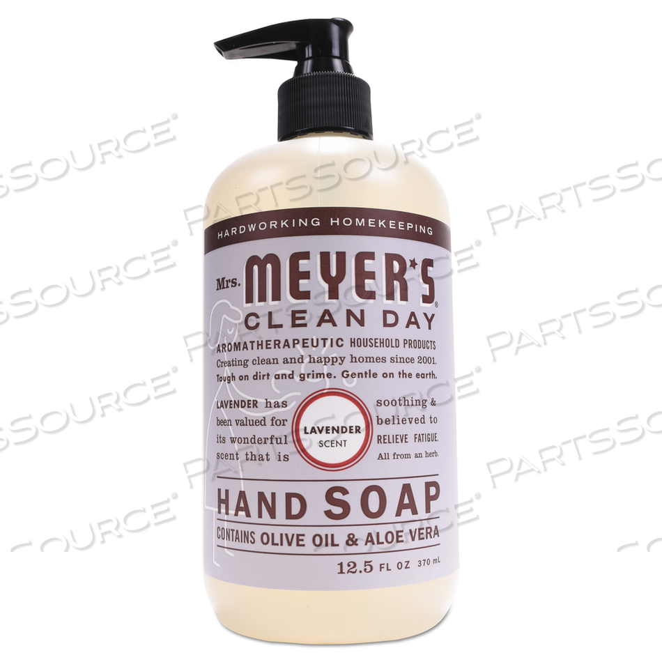CLEAN DAY LIQUID HAND SOAP, LAVENDER, 12.5 OZ by Mrs. Meyer's CLEAN DAY LIQUID HAND SOAP, LAVENDER, 12.5 OZ by Mrs. Meyer's