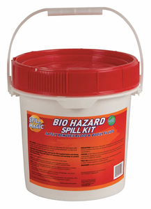 BIOHAZARD SPILL KIT SIZE 1.25 GAL. by Spill Magic