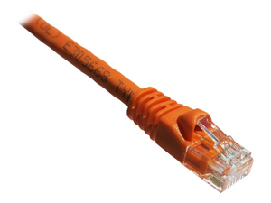 AXIOM - PATCH CABLE - RJ-45 (M) TO RJ-45 (M) - 50 FT - UTP - CAT 6A - IEEE 802.3AN - MOLDED, STRANDED, SNAGLESS - ORANGE by Axiom