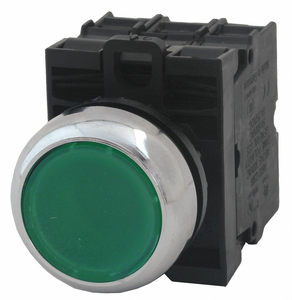 ILLUMINATED PUSH BUTTON 22MM GREEN by Eaton ILLUMINATED PUSH BUTTON 22MM GREEN by Eaton