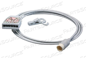 ECG TRUNK CABLE, 6 LEADS, 2.7 M by Philips Healthcare