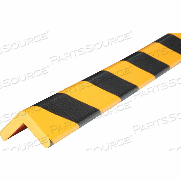 KNUFFI 90-DEGREE MEDIUM DUTY FLAT CORNER BUMPER GUARD, TYPE H, 39-3/8"L X 1-13/16"W by Ironguard