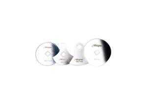 AUTOPSY SAW BLADE, 64 MM DIA, CHROME PLATED CARBON STEEL, FINE TOOTH by Mopec Inc.