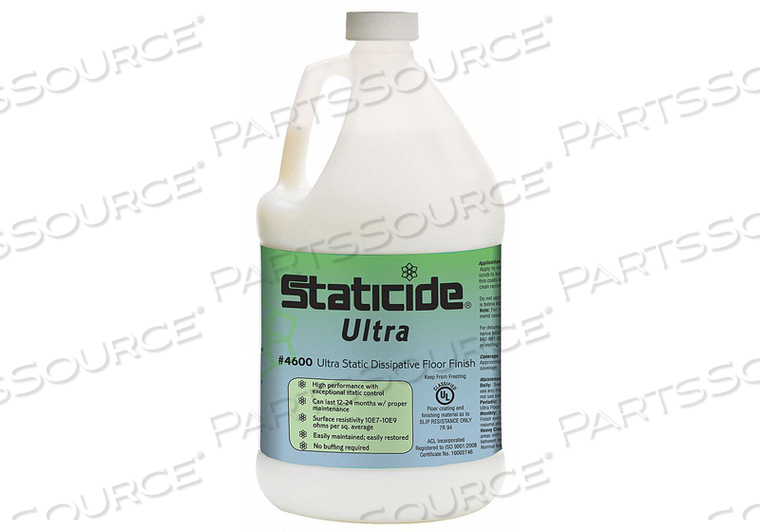 FLOOR FINISH ESDA 20.20 STANDARDS 1 GAL. by ACL Staticide FLOOR FINISH ESDA 20.20 STANDARDS 1 GAL. by ACL Staticide