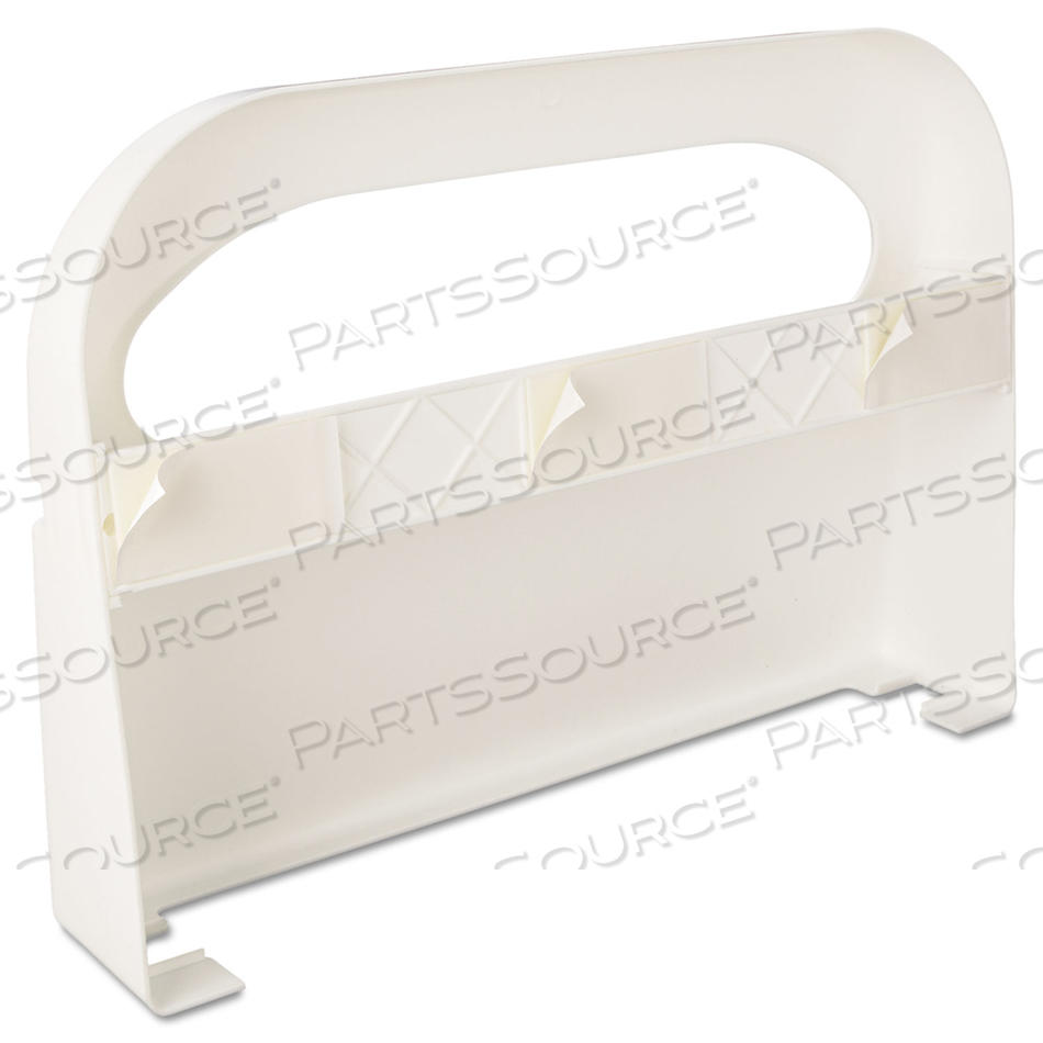 HEALTH GARDS TOILET SEAT COVER DISPENSER, HALF-FOLD, 16 X 3.25 X 11.5, WHITE by Hospeco HEALTH GARDS TOILET SEAT COVER DISPENSER, HALF-FOLD, 16 X 3.25 X 11.5, WHITE by Hospeco