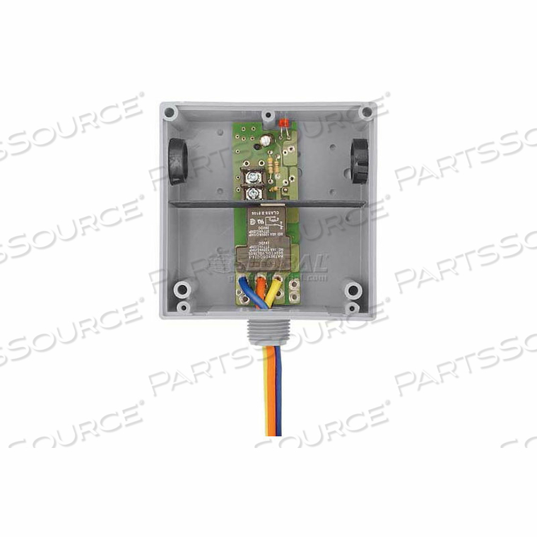 ENCLOSED POLARIZED RELAY, 20A, HI/LOW SEP, SPDT, 24VAC/DC by RIB ENCLOSED POLARIZED RELAY, 20A, HI/LOW SEP, SPDT, 24VAC/DC by RIB