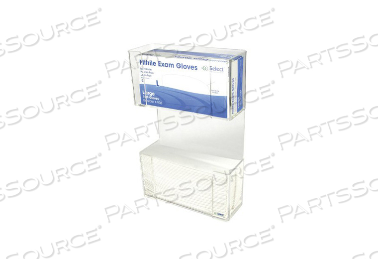 GLOVE BOX HOLDER AND PAPER TOWEL DISPENSER by McKesson