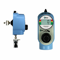 DIAMOND DIGITAL VACUUM REGULATOR, LOCKING GLAND, 0 TO 100 MMHG, LIGHT BLUE, 0 TO 13.3 KPA, MEETS ANSI by Ohio Medical, LLC