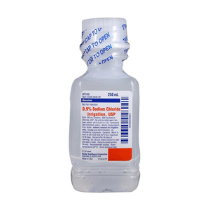 0.9% SODIUM CHLORIDE IRRIGATION SOLUTION - 250 ML by Baxter Healthcare Corp.
