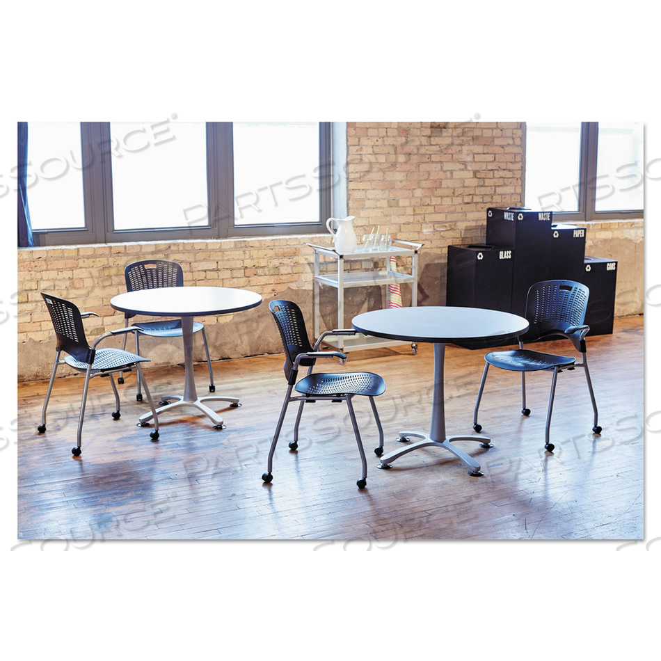 PUBLIC SQUARE RECYCLING RECEPTACLES, PAPER RECYCLING, 42 GAL, STEEL, BLACK by Safco PUBLIC SQUARE RECYCLING RECEPTACLES, PAPER RECYCLING, 42 GAL, STEEL, BLACK by Safco