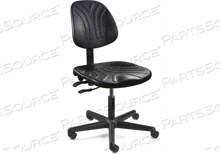 CHAIR 350 LB WT. CAP. BLACK SEAT by Bevco Precision Manufacturing