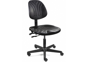 CHAIR 350 LB WT. CAP. BLACK SEAT by Bevco Precision Manufacturing