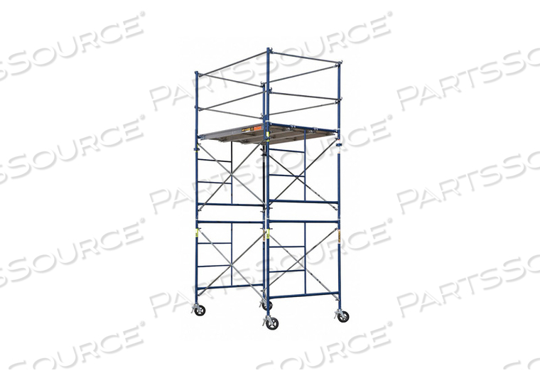 SCAFFOLD TOWER 14 FT 6 H WITH CASTERS by Metaltech