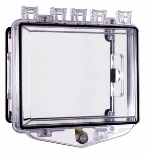 ENCLOSURE OPEN CLEAR SURFACE KEY LOCK by Safety Technology International