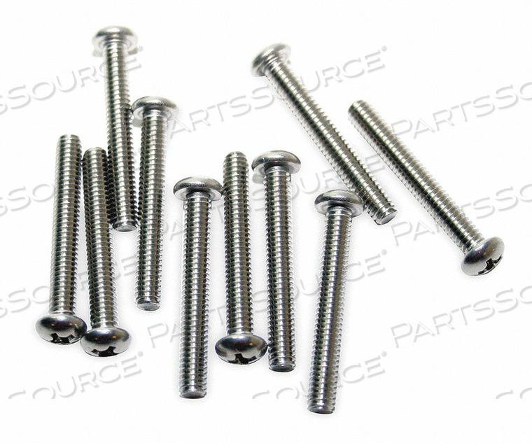 PHILLIPS ROUND HEAD SCREWS ACORN PK10 by Acorn Engineering Company