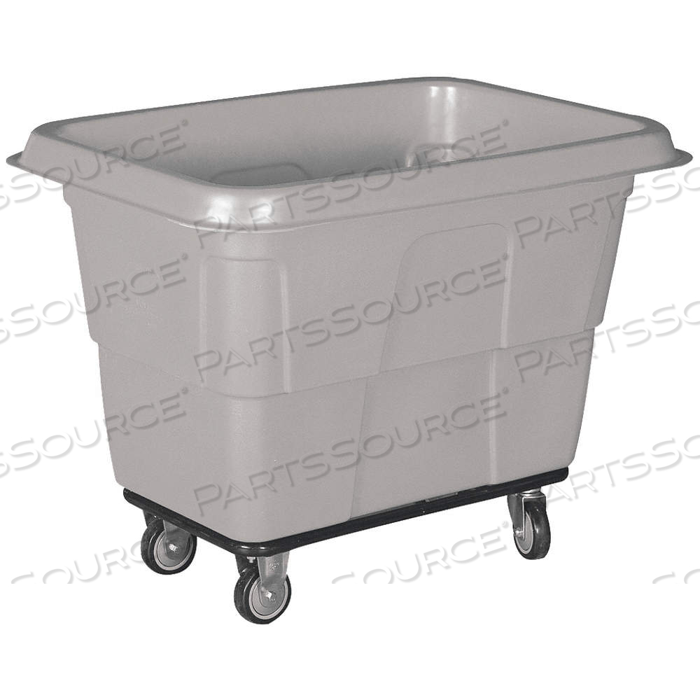 HIGH-MANEUVERABILITY CUBE TRUCK, 11.9 CU FT CUBIC FOOT CAPACITY, (4) SWIVEL, GRAY by Approved Vendor HIGH-MANEUVERABILITY CUBE TRUCK, 11.9 CU FT CUBIC FOOT CAPACITY, (4) SWIVEL, GRAY by Approved Vendor