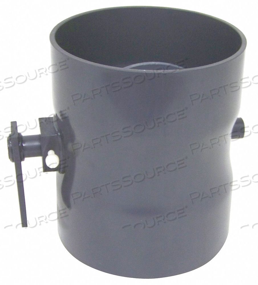 14 DIA PVC MANUAL BUTTERFLY DAMPER by Plastic Supply & Manufacturing Co., Inc.