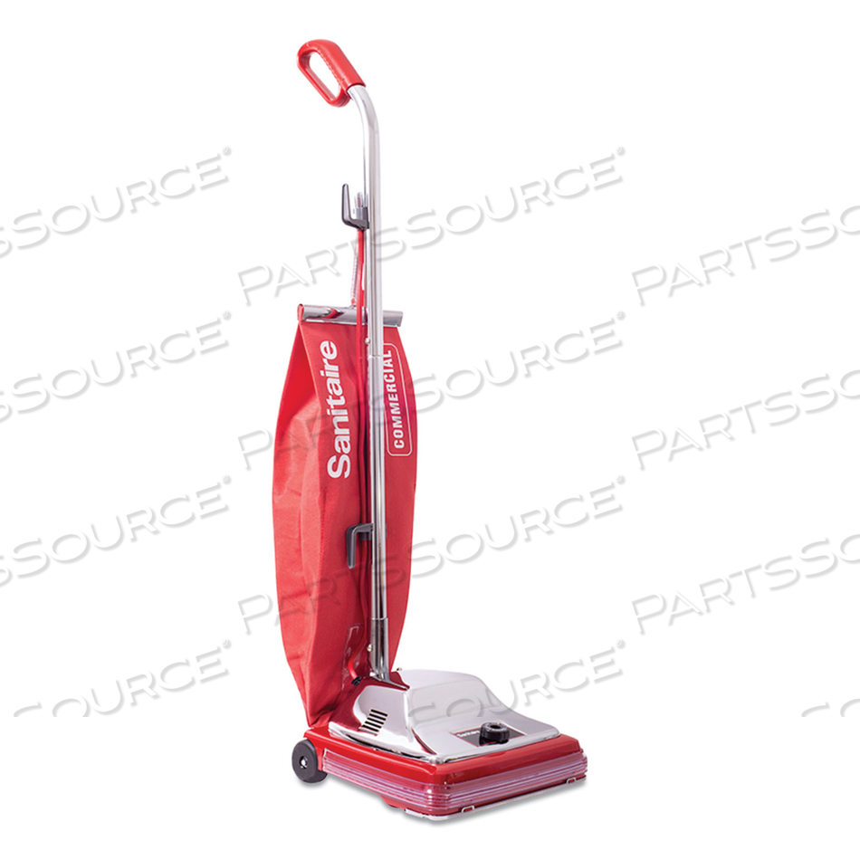 TRADITION UPRIGHT VACUUM SC886F, 12" CLEANING PATH, RED by Sanitaire TRADITION UPRIGHT VACUUM SC886F, 12" CLEANING PATH, RED by Sanitaire