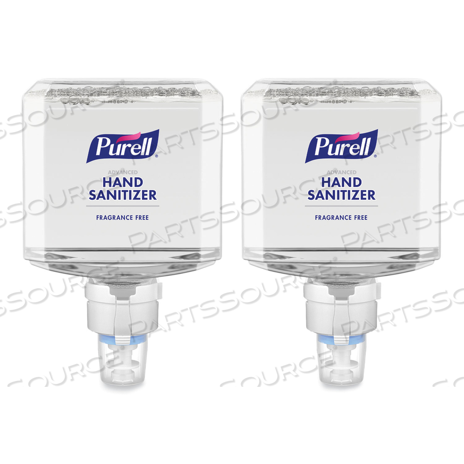 ADVANCED HAND SANITIZER GENTLE AND FREE FOAM, 1,200 ML REFILL, FRAGRANCE-FREE, FOR ES8 DISPENSERS by Purell